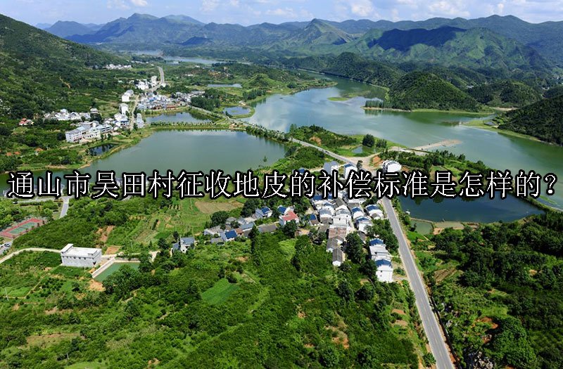 通山市吴田村征收地皮的补偿标准是怎样的？