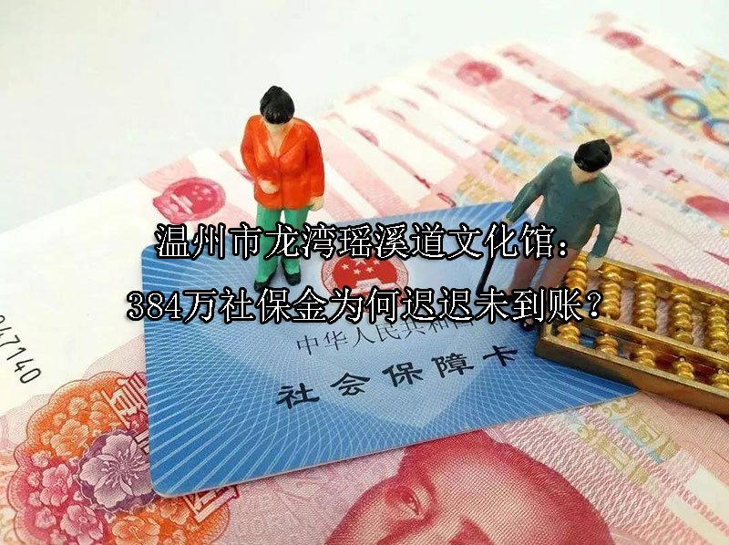 温州市‌龙湾瑶溪道文化馆：384万社保金为何迟迟未到账？